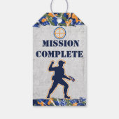 Dart Wars Blaster Party Dart Pistool Verjaardag Cadeaulabel (Achterkant)