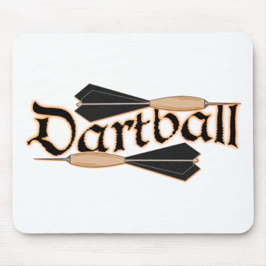 Dartball Darts Muismat (Voorkant)