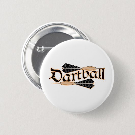Dartball Darts Ronde Button 5,7 Cm (Voorkant /achterkant)