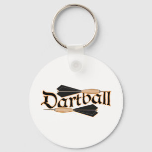 Dartball Darts Sleutelhanger