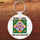 Dartball Sleutelhanger (Voorkant)