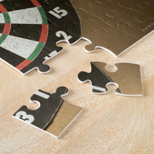 Dartboard 3 legpuzzel (Zijkant)