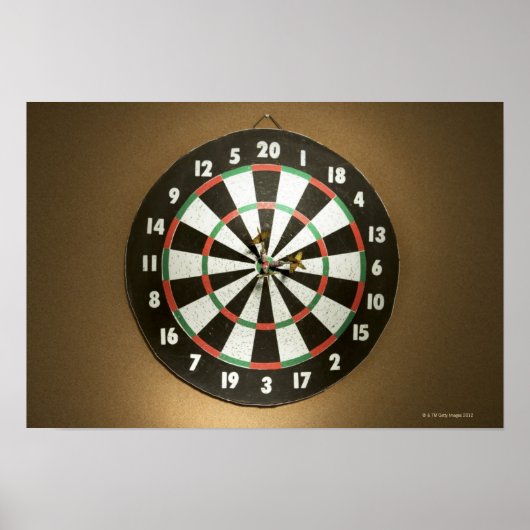 Dartboard 4 poster (Voorkant)