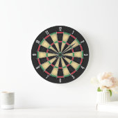 Dartboard:balk Pub Games wandklok (Huis)