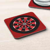 Dartboard Bier Onderzetter (Linkerzijde)