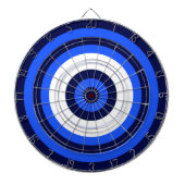 Dartboard/blauw Dartbord (Voorkant)