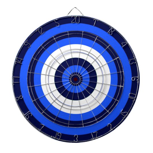 Dartboard/blauw Dartbord (Voorkant)
