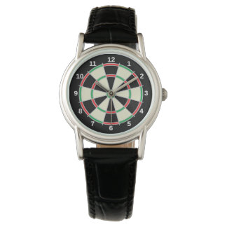 Dartboard Bulls Eye Watch Horloge