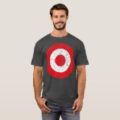 Dartboard Bullseye Doel Dart Board  T-shirt (Voorkant volledig)