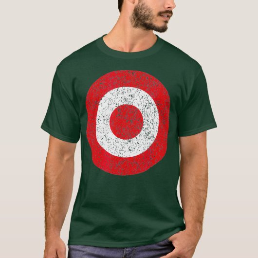 Dartboard Bullseye Doel Dart Board T-shirt (Voorkant)
