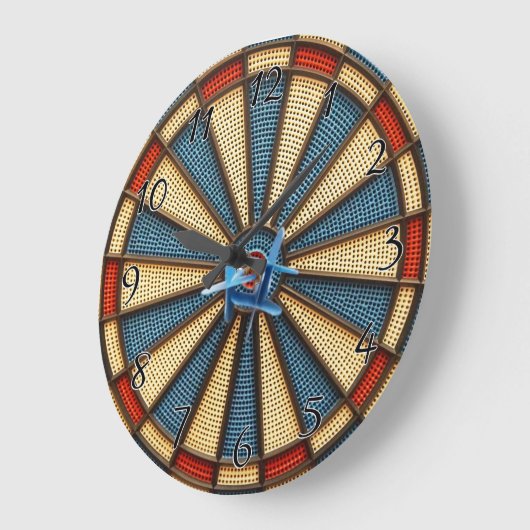 Dartboard Bullseye Grote Klok (Hoek)