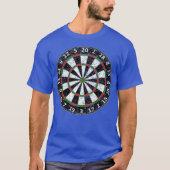 Dartboard Bullseye Target Dart Board T-shirt (Voorkant)