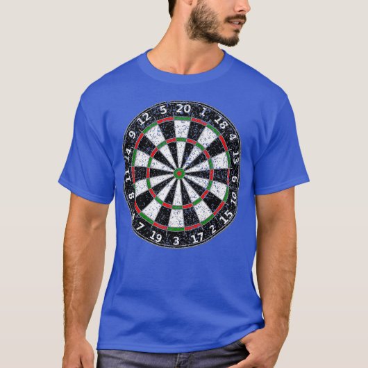 Dartboard Bullseye Target Dart Board T-shirt (Voorkant)