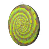 Dartboard Coiled Yellow Rope Tunnel Dartbord (Voorkant Rechts)