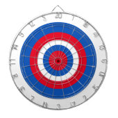 Dartboard - Concentric Rings in WBR Dartbord (Voorkant)