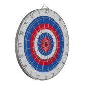 Dartboard - Concentric Rings in WBR Dartbord (Voorkant Links)