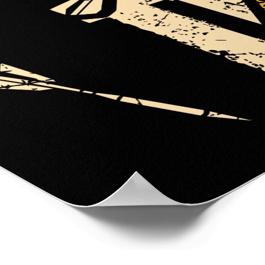 Dartboard Dart Player Darts Poster (Hoek)