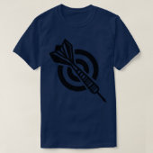 Dartboard Dart T-shirt (Design voorkant)
