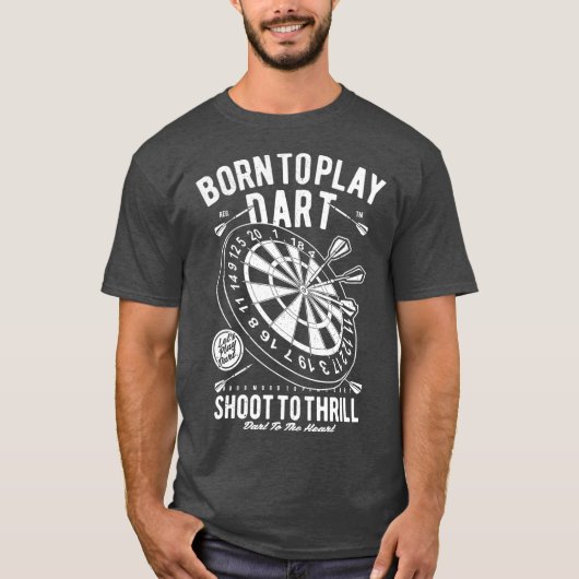 Dartboard Dart Team Darts Sport Bar sport T-shirt (Voorkant)