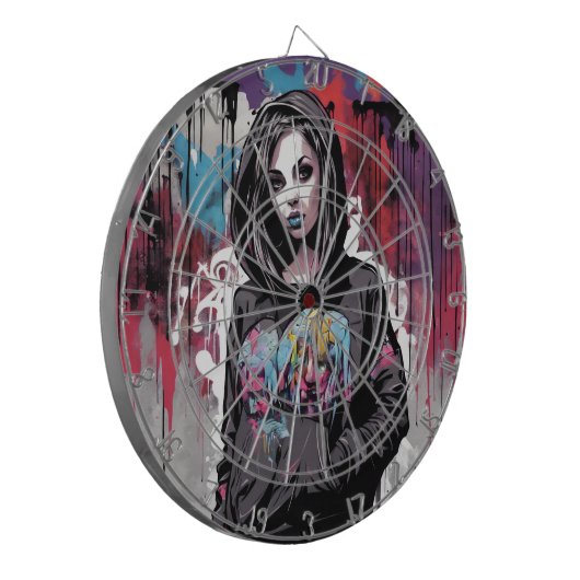 Dartboard Dartbord (Voorkant Links)