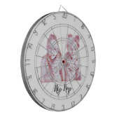 Dartboard Dartbord (Voorkant Links)