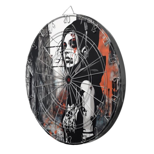 Dartboard Dartbord (Voorkant Rechts)