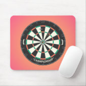 Dartboard & Darts: 3D-model: Mousepad Muismat (Met muis)