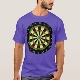 Dartboard Darts Speler Pijl Spelletjes Bullseye T-shirt