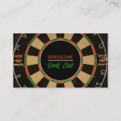 Dartboard Design, Darts Club Visitekaartje (Voorkant)