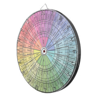 Dartboard Emotie Wiel Dartbord