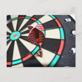 Dartboard en Dart Briefkaart