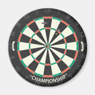 Dartboard en kunstkleppen: 3D-model: Magneet