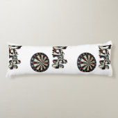 Dartboard en kunstnaam, lichaamscussen lichaamskussen (Voorkant)