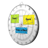 Dartboard "Fun and Games" Dartbord (Voorkant Rechts)
