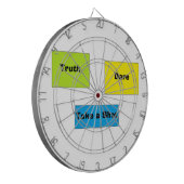 Dartboard "Fun and Games" Dartbord (Voorkant Links)