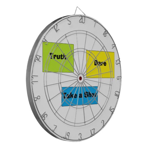 Dartboard "Fun and Games" Dartbord (Voorkant Links)