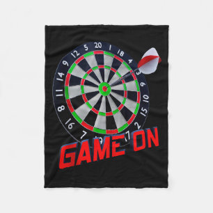 Dartboard Game Aan - Rood en Groen Tank Top Fleece Deken
