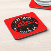 Dartboard Game Gift Bier Onderzetter (Linkerzijde)
