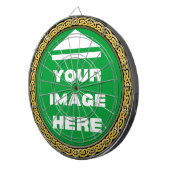 Dartboard - gepersonaliseerd - Afbeelding / tekst Dartbord (Voorkant Rechts)