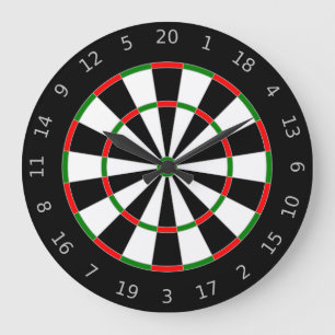 Dartboard Grote Klok