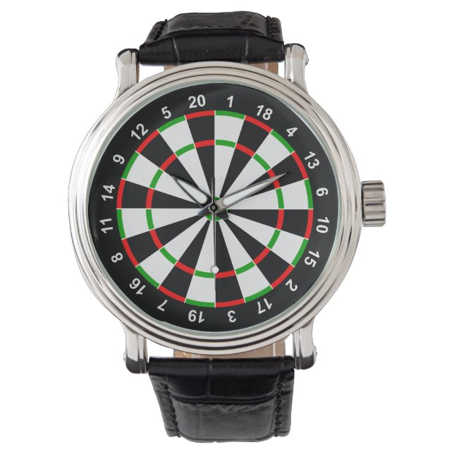 Dartboard Horloge (Voorkant)