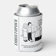 Dartboard in de slaapkamer. Funny Cartoon