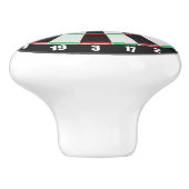 Dartboard-kabinet of drager-Knop Pulls Keramische Knop (Zijkant)