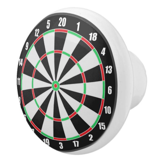 Dartboard-kabinet of drager-Knop Pulls Keramische Knop (Rechts)
