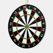 Dartboard Keramisch Ornament (Links)