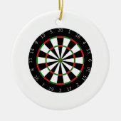 Dartboard Keramisch Ornament (Voorkant)