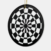 Dartboard Keramisch Ornament (Links)