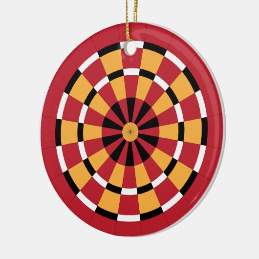 Dartboard Keramisch Ornament (Links)