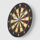 Dartboard-klok Grote Klok (Hoek)
