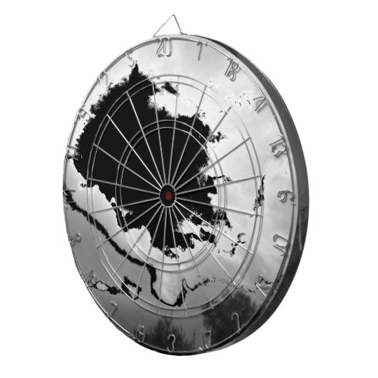 DARTBOARD KUNST EN DESIGN DARTBORD (Voorkant Rechts)